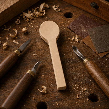 ArtisanBlank™ Ready-to-Carve Spoon