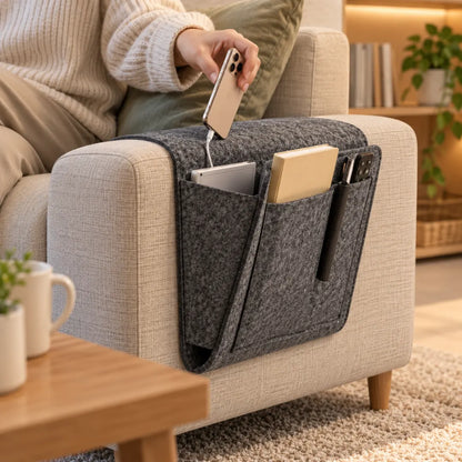 BedSideStash™ Felt Bedside Organizer