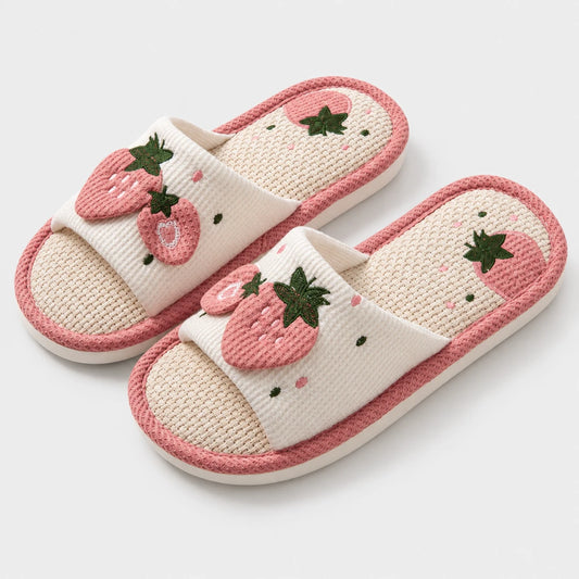 BerryStep™ Woven Slide Slippers
