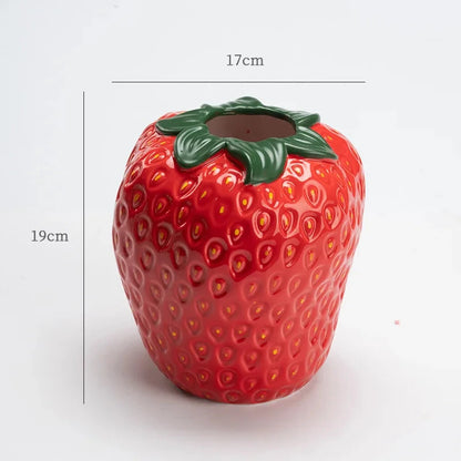 BerryVase™ Strawberry Ceramic Vase