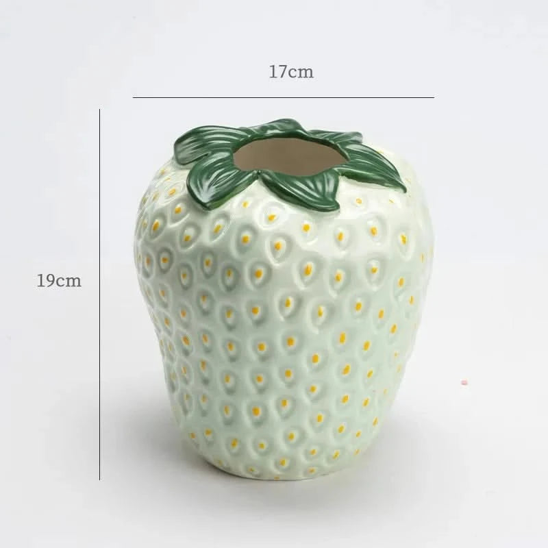 BerryVase™ Strawberry Ceramic Vase