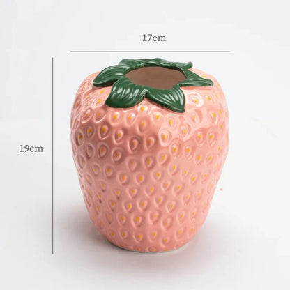 BerryVase™ Strawberry Ceramic Vase