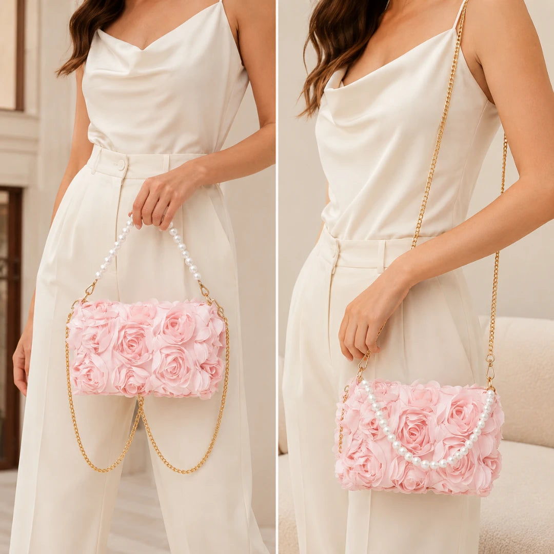 BloomLuxe™ 3D Floral Bag