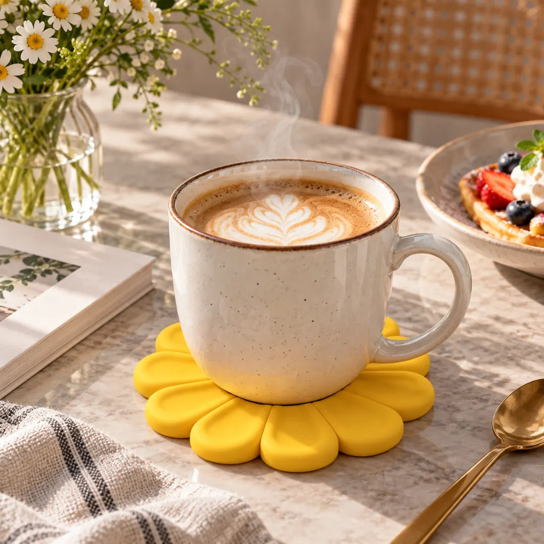 BloomMat™ Silicone Cute Japanese Coaster