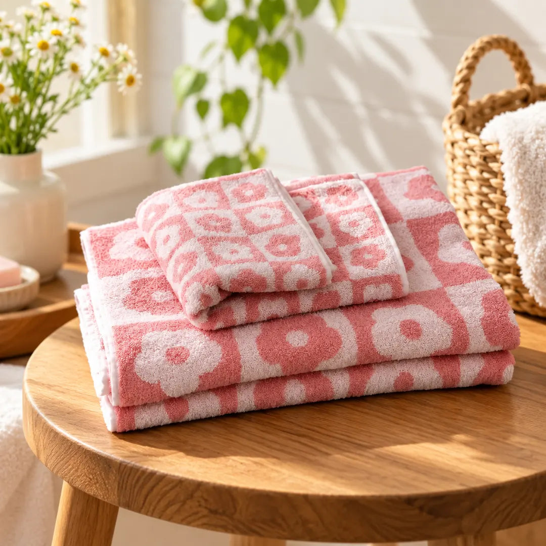 BloomSquare™ Cotton Bath Towel