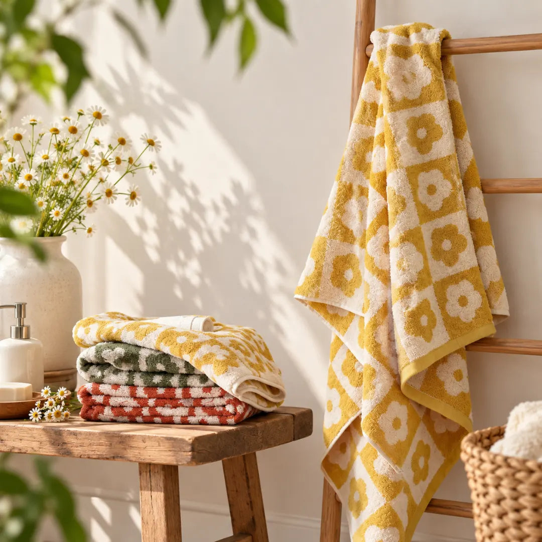 BloomSquare™ Cotton Bath Towel