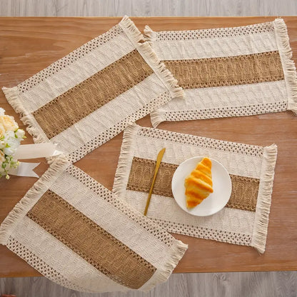 Boho-Style Table Placemats