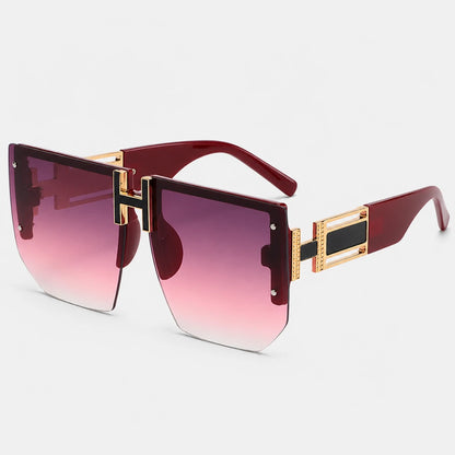 BoldEdge™ Rimless Square Sunglasses