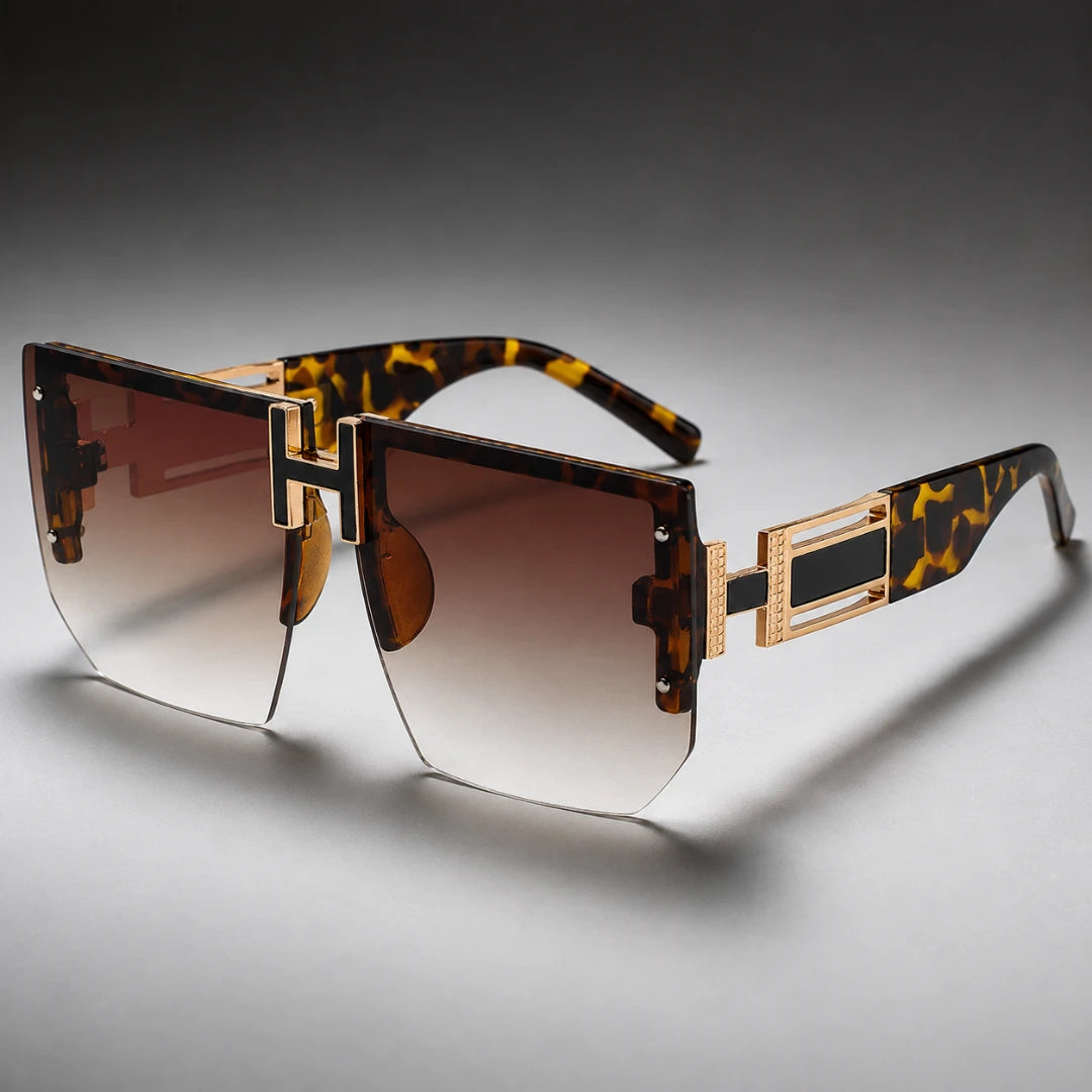 BoldEdge™ Rimless Square Sunglasses