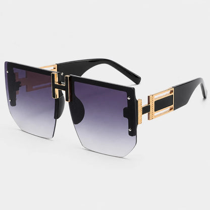 BoldEdge™ Rimless Square Sunglasses
