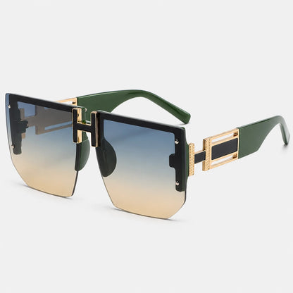 BoldEdge™ Rimless Square Sunglasses