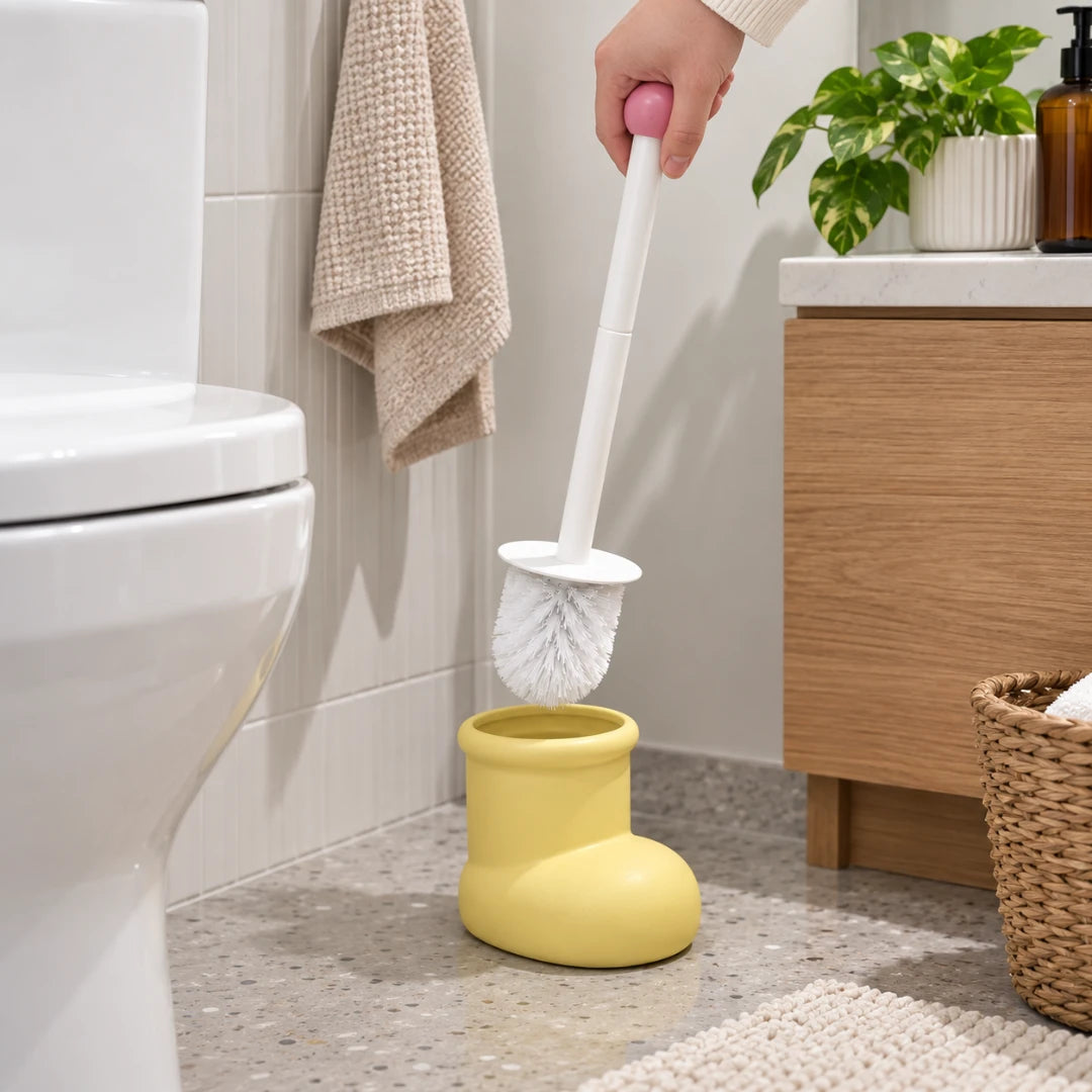 BootPop™ Standing Toilet Brush