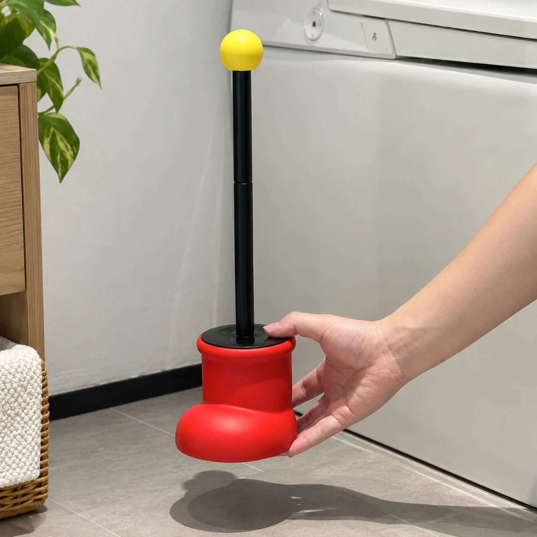BootPop™ Standing Toilet Brush