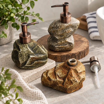 BoulderBath™ Ceramic Soap Dispenser