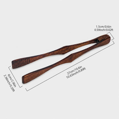 BranchBite™ Wooden Tongs