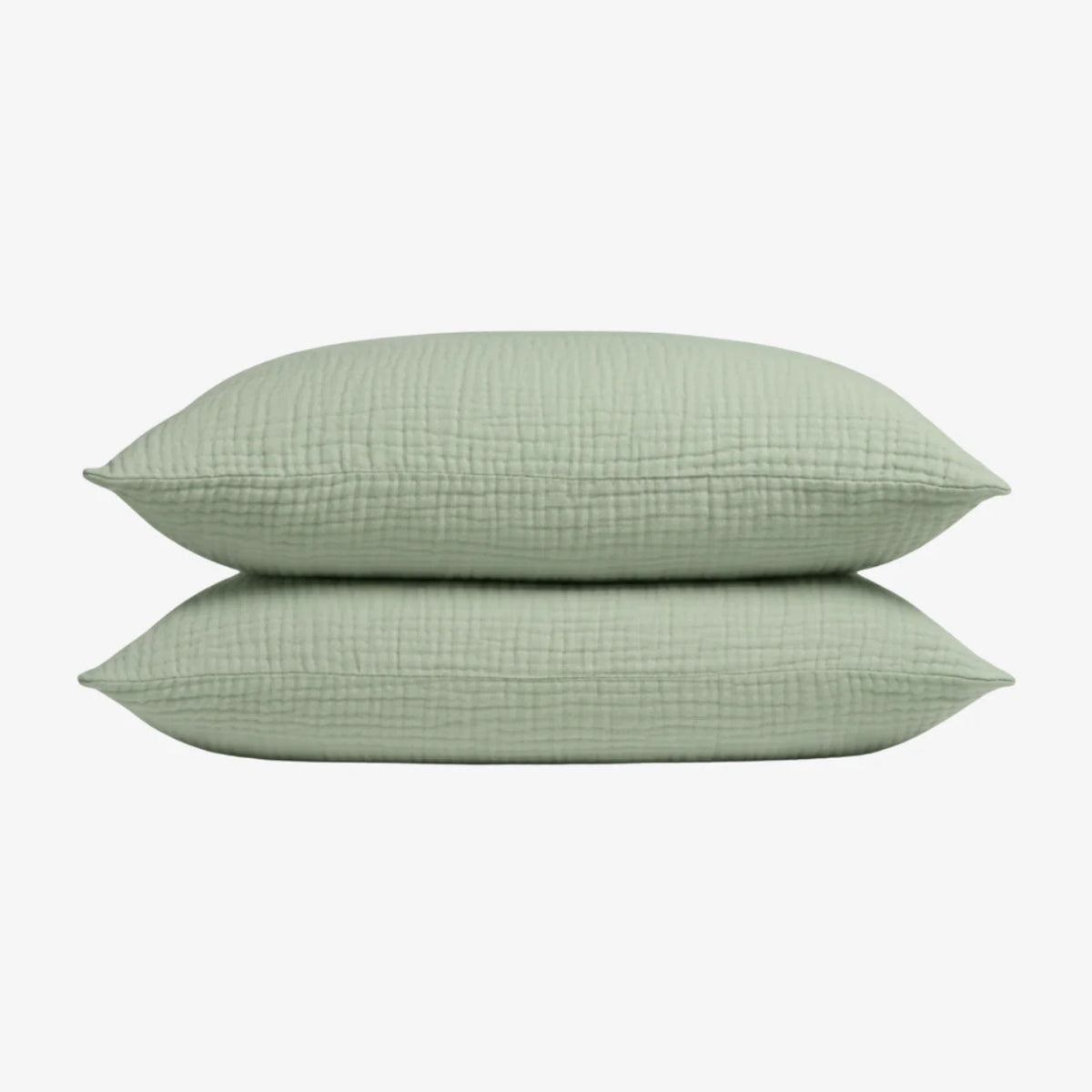 Muslin Cotton Pillowcase Set of 2, Soft Breathable Standard Size 20x35 Inches for Comfortable Sleep and Skin Health 4