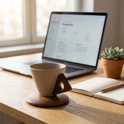 BrewCone™ Ceramic Coffee Cup