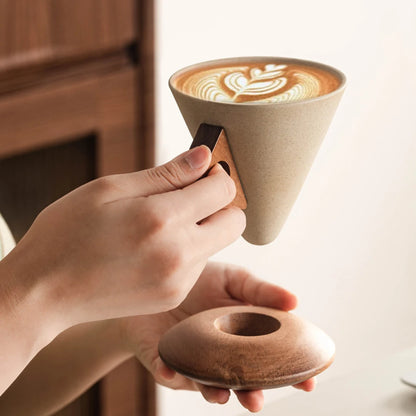 BrewCone™ Ceramic Coffee Cup