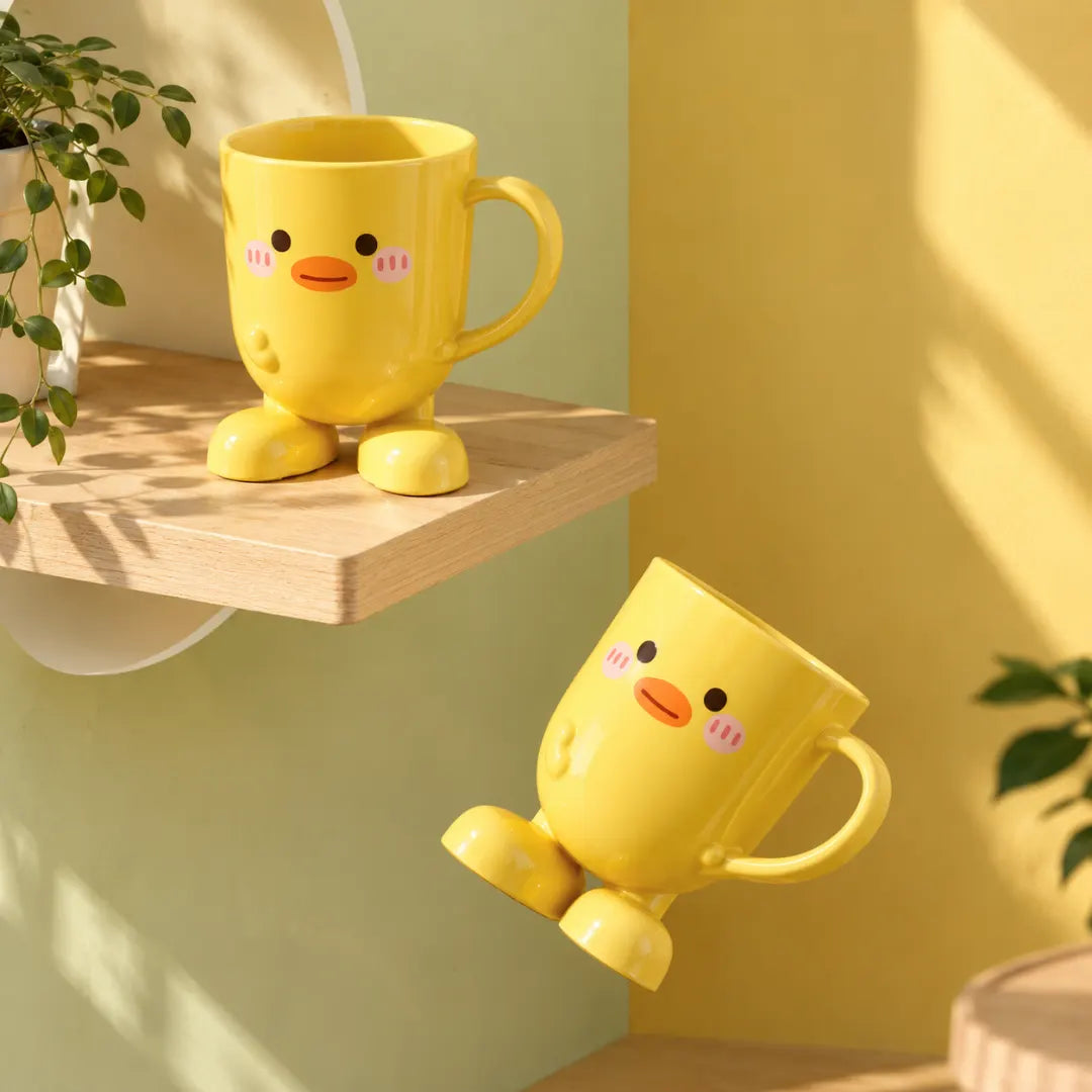 BrushBuddy™ Duck Toothbrush Cup