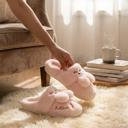 BunnyCloud™ Plush Slippers-6