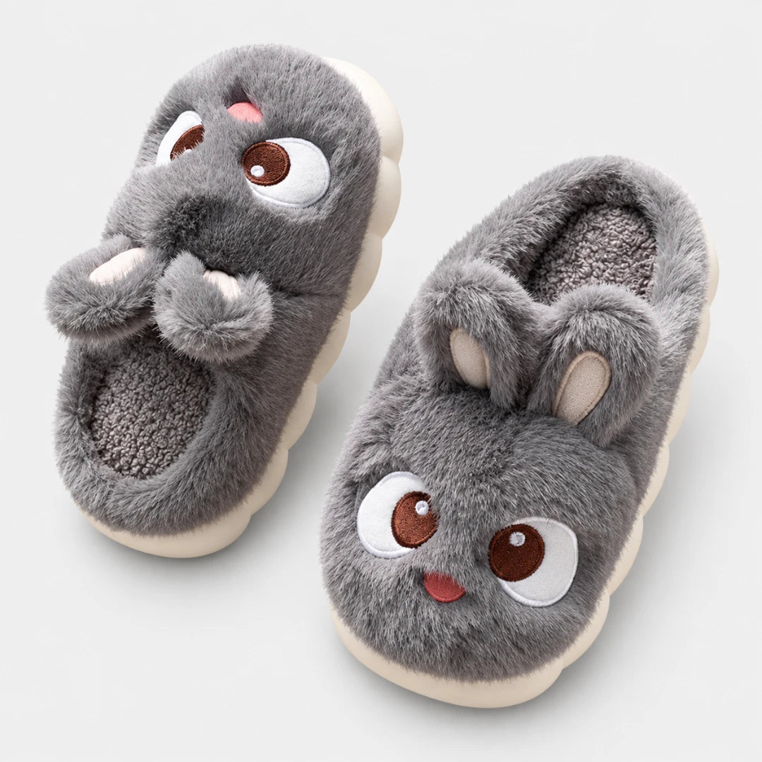 BunnyHop™ Fluffy Slippers