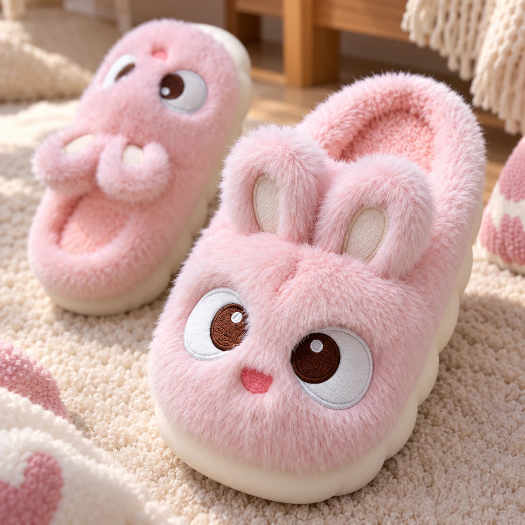 BunnyHop™ Fluffy Slippers