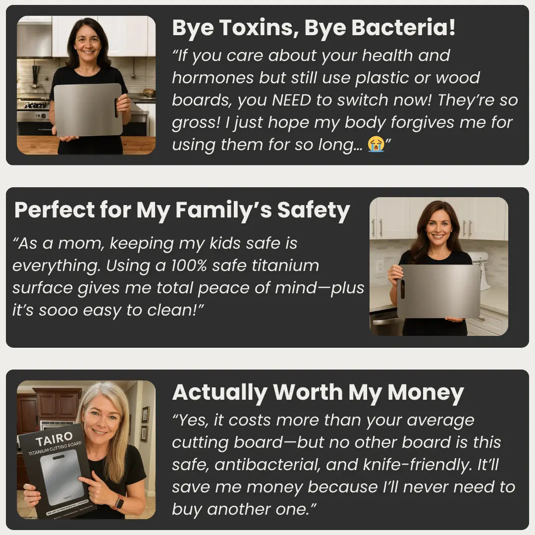 Tairo™ Pure Titanium Cutting Board