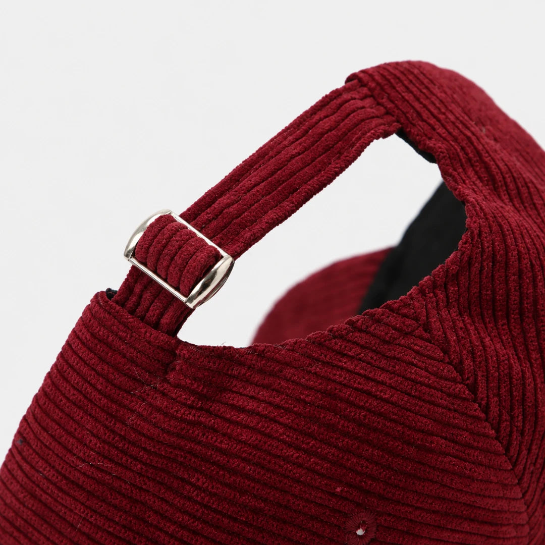 CalmCord™ Embroidered Corduroy Cap