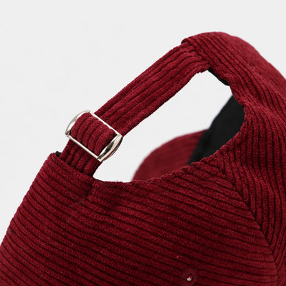 CalmCord™ Embroidered Corduroy Cap