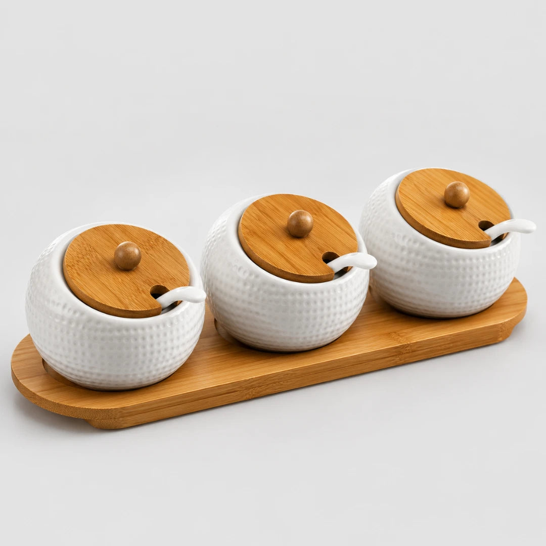 CeramicSpice™ Ceramic Condiment Jar