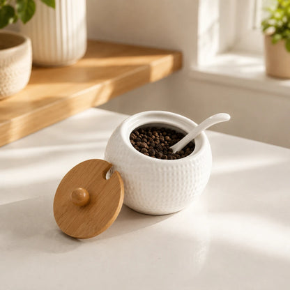 CeramicSpice™ Ceramic Condiment Jar