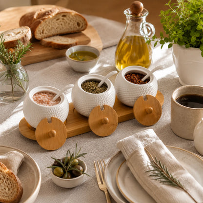 CeramicSpice™ Ceramic Condiment Jar