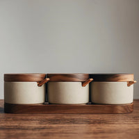 3 Ceramic Jars
