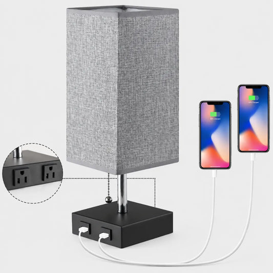 ChargeGlow™ Charging Desk Lamp