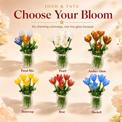 Tulora Glass Bouquet