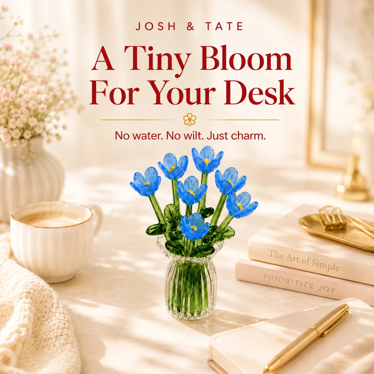 Tulora Glass Bouquet