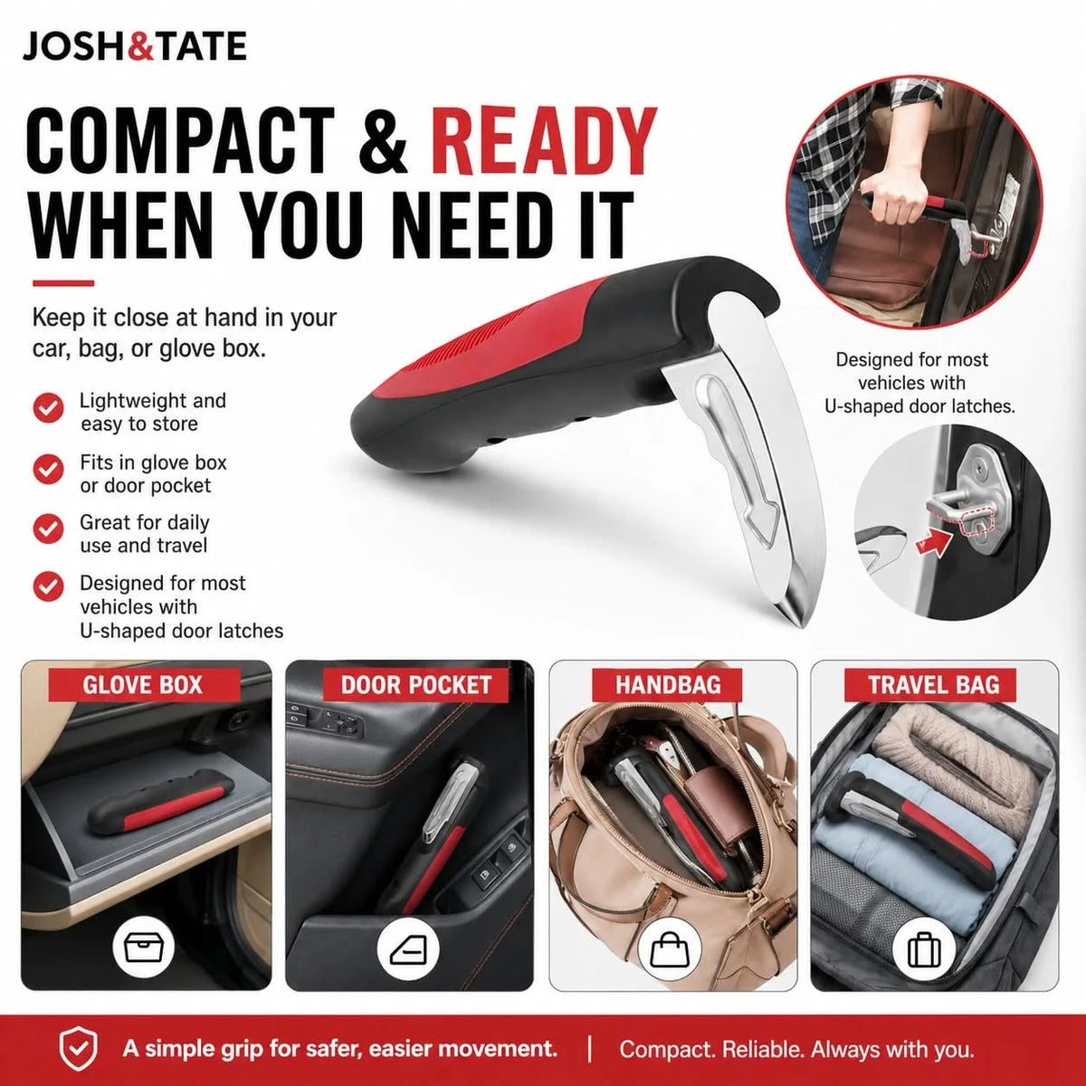 SafeGrip™ Car Assist Handle
