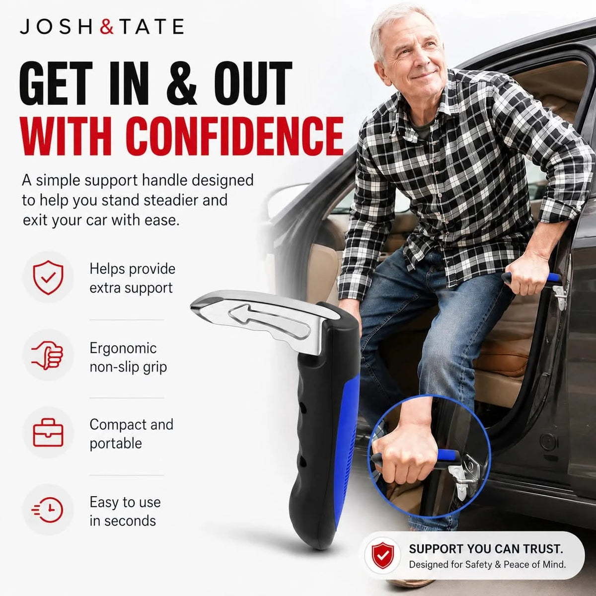 SafeGrip™ Car Assist Handle