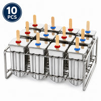 10 Molds with Holder