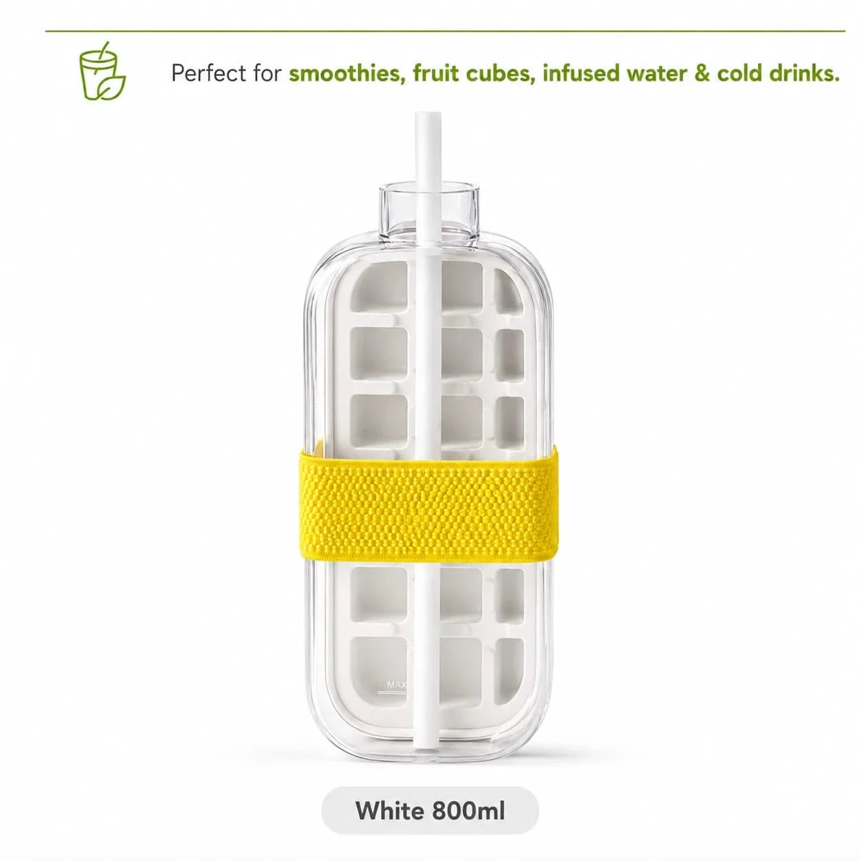 IceDrop – 2-in-1 Ice Cube Tray & Drinking Bottle