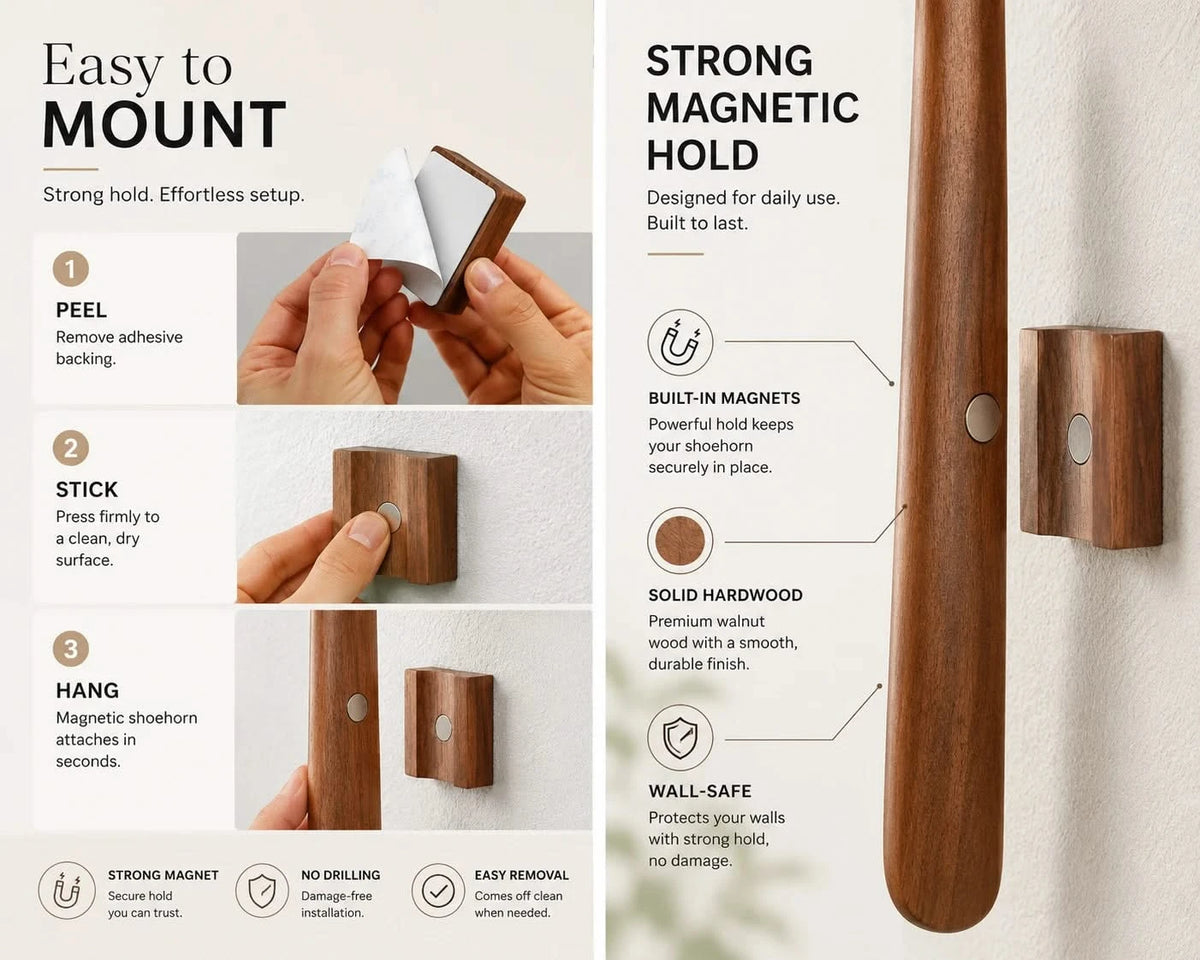 Hearthwood Magnetic Shoehorn