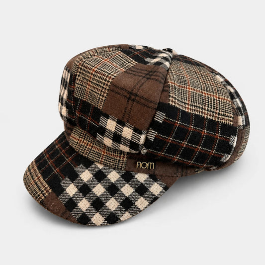 CheckCraft™ Plaid Newsboy Cap