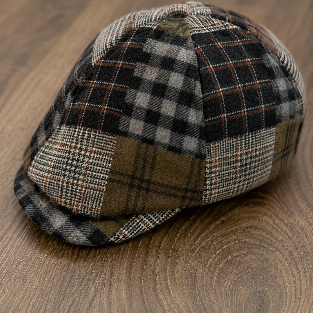 CheckCraft™ Plaid Newsboy Cap