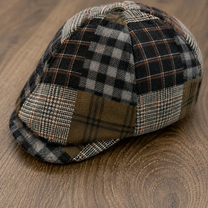 CheckCraft™ Plaid Newsboy Cap