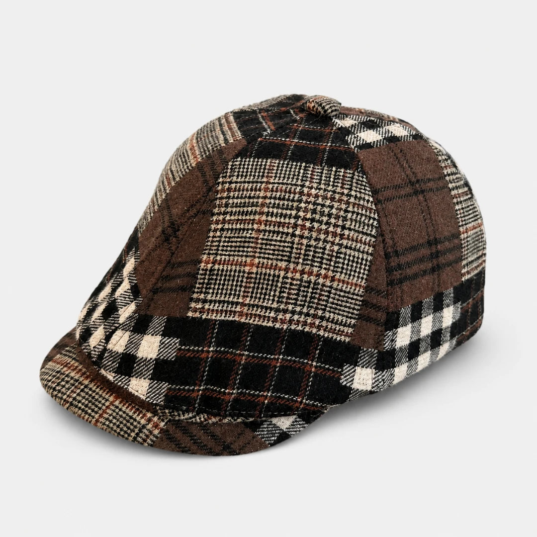 CheckCraft™ Plaid Newsboy Cap