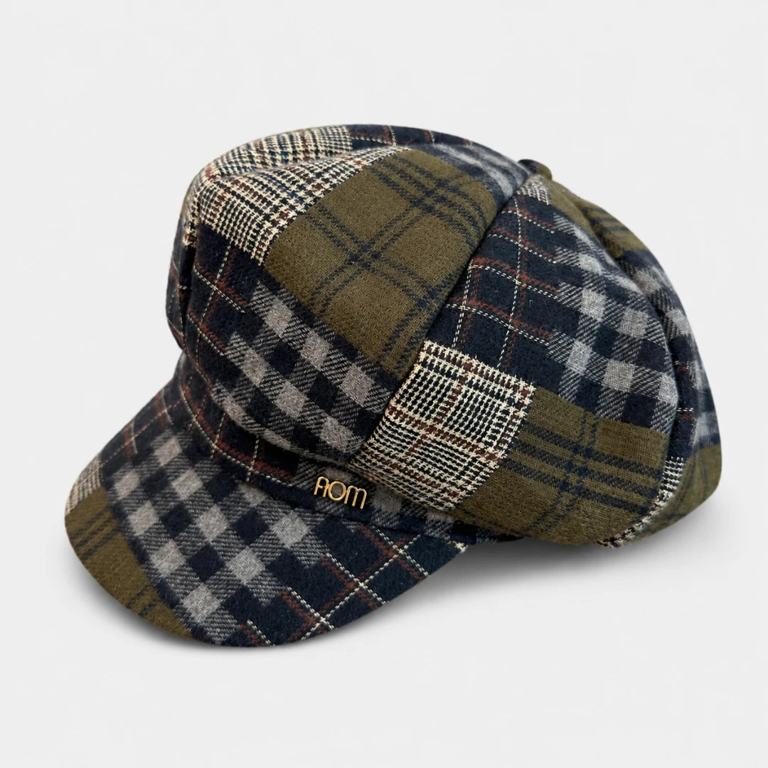 CheckCraft™ Plaid Newsboy Cap