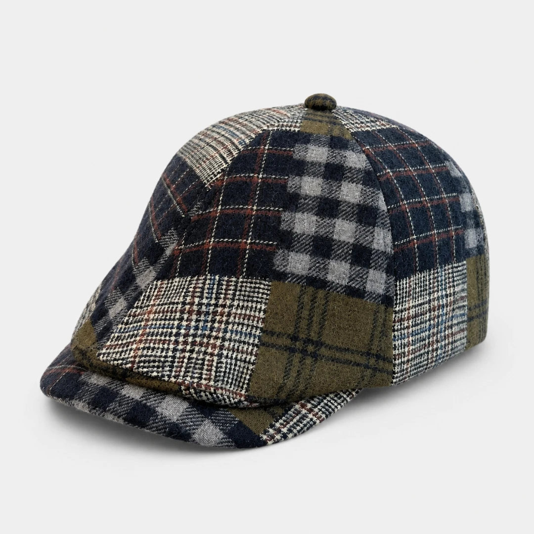 CheckCraft™ Plaid Newsboy Cap