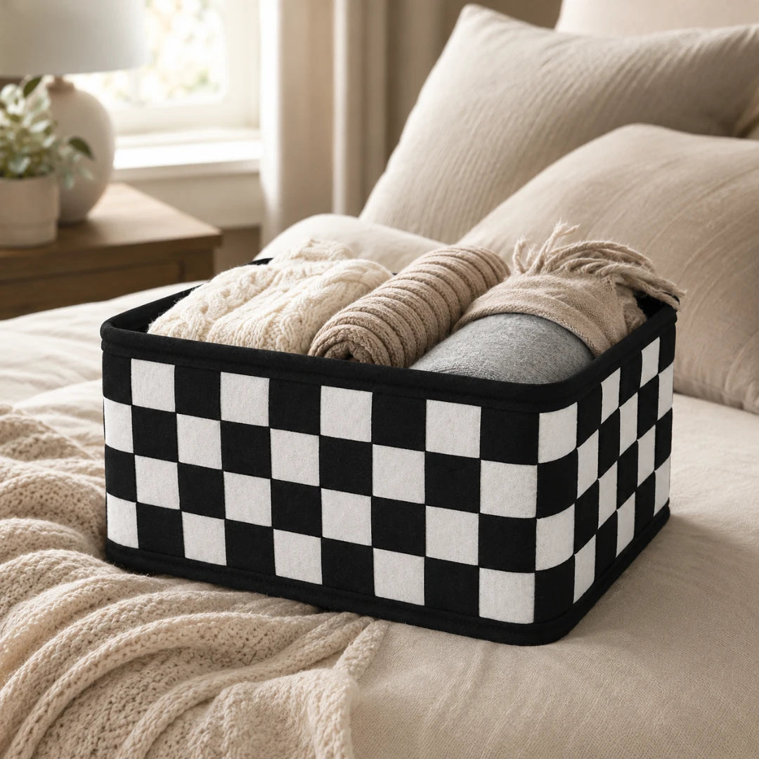 CheckerBin™ Storage Basket