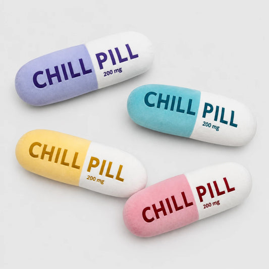 ChillPill™ Plush Capsule Pillow