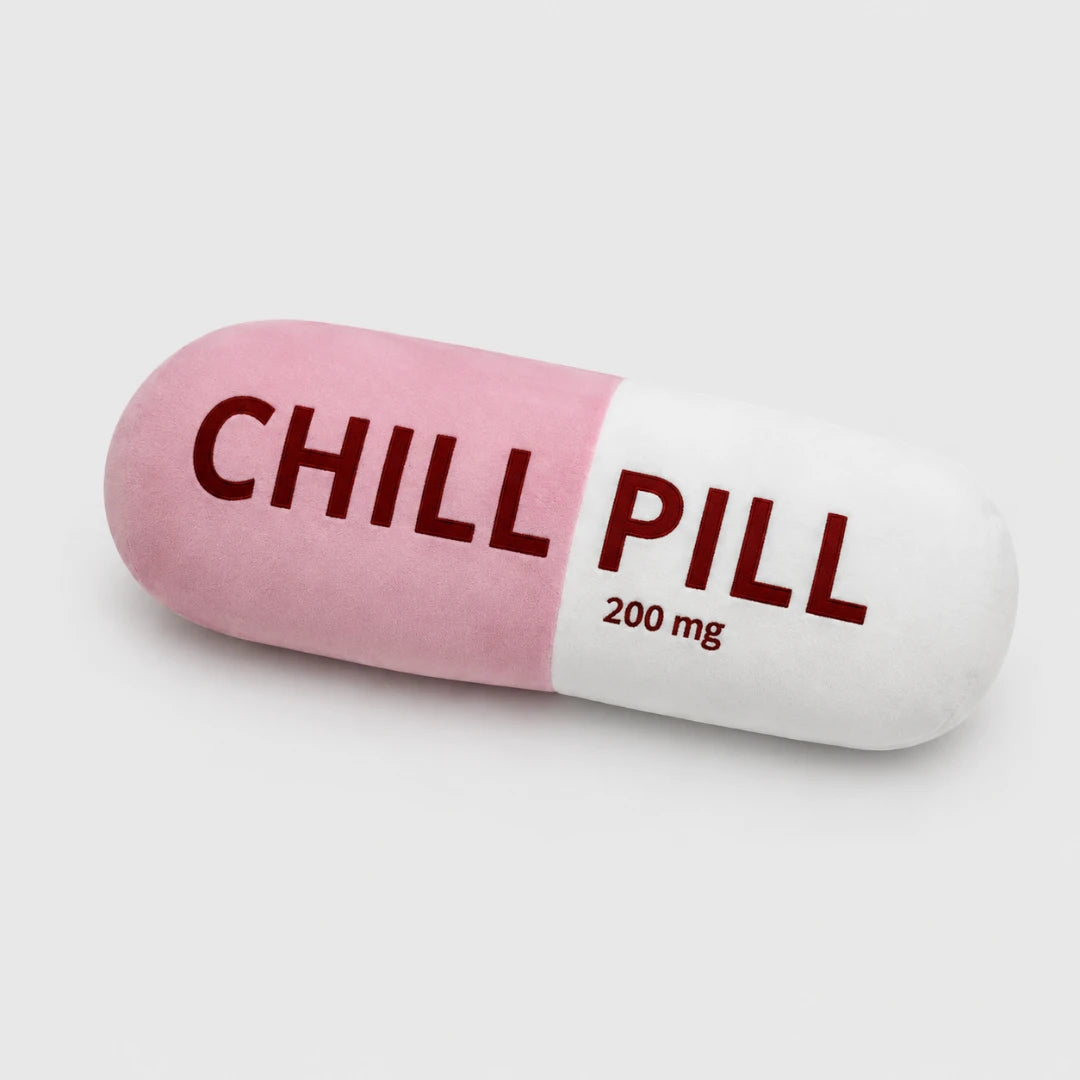 ChillPill™ Plush Capsule Pillow